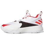 adidas Dame Certified EXTPLY 2.0 Trail Blazers Vyri&scaron;ki sportbačiai Balti Cloud-White Ry&scaron;kiai raudoni GY8965 40