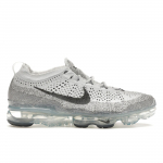 Nike Air VaporMax 2023 Flyknit Pure Platinum Anthracite Vyri&scaron;ki sportbačiai Pilki Balti DV1678-004 40.5