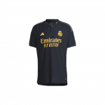 Adidas Real Madrid i&scaron;vykos žaidėjo versijos trumpomis rankovėmis treniruočių mar&scaron;kinėliai vyrams Sportiniai mar&scaron;kinėliai Juodi IQ4923 M