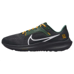 NFL x Nike Air Zoom Pegasus 40 Green Bay Packers Vyri&scaron;ki sportbačiai Juodi Antracito Eglės DZ5964-001 42