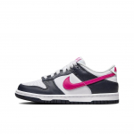 Nike Dunk Low GS Obsidian Fierce Pink Vaikams Sportbačiai Mėlyni Tamsiai Obsidianiniai Balti FB9109-401 36