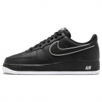 Nike Air Force 1 07 Juodi Balti Kontūruotas Swoosh Vyri&scaron;ki Sportbačiai DV0788-002 44.5