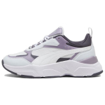 Puma Cassia Silver Mist Pale Plum moteri&scaron;ki sportbačiai, balti, galaktinės spalvos, 384647-23 35.5