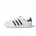 adidas Superstar be smaigų Golfo Batai Balti Juodi Unisex Sportbačiai Debesies Baltumo Pagrindinės Juodos Aukso Metalo IE6052 38⅔