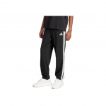 Adidas FW24 Laisvalaikio Minimalistinės Dryžuotos Sportinės Kelnės Unisex Apatinė Dalis Juodos KA8350 L