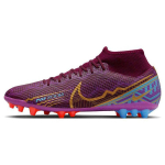 Nike Mercurial Superfly 9 Apvalus galas Patogūs AG (Guminės trumpos smeigės) Futbolo Bateliai Unisex Futbolo Bateliai Violetiniai DO9343-694 43