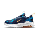 Nike Air Max Bolt Audiniai Sportiniai Žemi Vaiki&scaron;ki Laisvalaikio Batai Vaiki&scaron;ki kedai Mėlyni Abrikosiniai CW1627-401 28