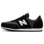 New Balance NB Comp 100 Retro Patogūs Dvisluoksniai Karvės Oda Sintetinė Oda Žemi Atsitiktiniai Bėgimo Batai Moteri&scaron;kas Sportbačio Modelis Juoda Pilka WLC100JB 37
