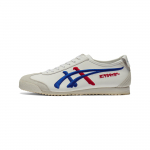 Onitsuka Tiger Mexico 66 Nm Patogūs Mink&scaron;ti Neslystantys Dilimui Atsparūs Žemi Laisvalaikio Batai Unisex Laisvalaikio Batai Balti Mėlyni 1183C320-100 44