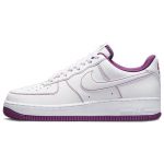 Nike Air Force 1 '07 'Kontrastingos siūlės  Balta Violetinė' Sportbačiai CV1724-105 46