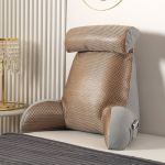 Mink&scaron;ta pagalvė atlo&scaron;as prie lovos - Pagalvė kaklo, skaitymo ir juosmens atramai Armrest Cushion L75&times;H58CM (Carbon Package)