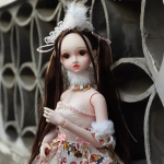 Speciali kaina DBS lėlė 1/3 BJD mechanizuotas jungtinis kūnas su makiažu, įskaitant plaukus, akis, drabužius, 62 cm auk&scaron;tis, mergaičių svajonių fėja