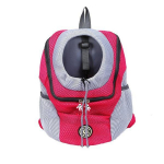 Naujas Patobulintas Auk&scaron;tos Kokybės Naminių &Scaron;unų Ne&scaron;yklė, Kuprinė, Ne&scaron;iojama Kelioninė Dviguba Pečių Rankinė, Naminių &Scaron;unų Priekinė Rankinė, Tinklelis, Lauko Žygiai, Galva I&scaron;ki&scaron;ta. S žalia