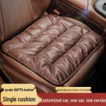 Universali auk&scaron;čiausios kokybės Nappa odos automobilio sėdynės pagalvėlė visais metų laikais, vieno gabalo, suderinama su Mercedes-Benz ir BMW Soft Breathable Nappa Leather