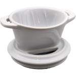 Staub blizgus baltas kavos la&scaron;intuvas, keramika, 1-2 puodelių talpa, baltas, produkto numeris: 40508-535, Oficialiai parduodama Japonijoje