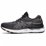 ASICS Gel Nimbus 24 Wide 'Juodi Balti' Moteri&scaron;ki Sportbačiai 1012B199-001 36