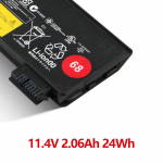 Įkraunama ličio baterija, skirta Lenovo Thinkpad X240 X250 X260 X270 T440 T450S T460 K2450 L470 L460 T440S W550S 45N1136 K20/K21-80 ne&scaron;iojamojo kompiuterio baterija 11.4V 2.06Ah 24Wh