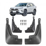 Automobilių purvasaugiai, sparnai, skirti Toyota RAV4 automobilių priedai, atsparūs įbrėžimams, 4 dalių / komplektas, patvarus PP purvas