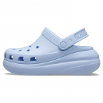 Crocs Mega Crush Clog PU Puffs Universalūs ir patogūs Lengvi ir pralaidūs orui Batai su skylutėmis 6cm Unisex Mėlyni 38-39 dangaus mėlyna spalva