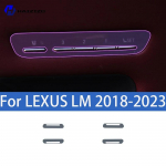 For LEXUS LM 2018- Car interior center console protective sticker interior decorative strip TPU protective sticker refit PPF Right-hand drive