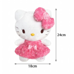 32-24cm Hello Kitty pliu&scaron;inė lėlė Kawaii Rožinė My Melody animacinis personažas Anime pliu&scaron;iniai žaislai Mink&scaron;tas žaislas Mergaitė Vaikams Gimtadienio dovanos