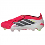 adidas Predator Elite sulankstoma liežuvio dalis FG Skaidri raudona Pagrindinė juoda Debesų balta Unisex sportbačiai JS0380 43⅓