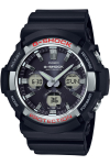 Casio Saulės energija varomas Juodas G-Shock GAW-100-1AJF Vyri&scaron;kas radijo bangomis valdomas laikrodis, juoda