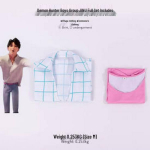 Demonų medžiotojų K-Popo saga: Jinu Kūdikio Anime Cosplay Mar&scaron;kinėlių Rinkinys S white
