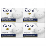 Dove, Deep Moisture Beauty Bar Muilas, 4 pak., 106 g (3,75 uncijos) kiekviena