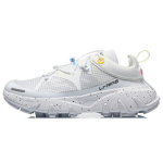 Li Ning Wu Xing 1 Paris Fashion Week Runway, Wu Xing Cushioning Slip Resistant Low top Basketball Shoes Men's White AGBQ093-4 45