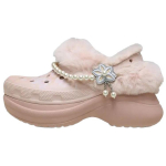 Crocs Bae Clog Banginio Sluoksniuotos Gėlės Mėnulio Klumpės Moteri&scaron;kos Kvarcinės Rožinės 211977-6UR 39-40
