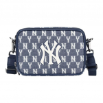 MLB Monogramų serija Vintažinis visur spausdintas NY Yankees kameros krep&scaron;ys Unisex peties krep&scaron;ys Tamsiai mėlynas 32BGDM011-50N Marine Blue