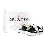 Vans Knu Skool Low top Skateboard Shoes Unisex Black VN0009QC6BT()(Team14-) 37 white