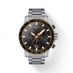 Tissot Nerūdijančio plieno juodas ciferblatas Vyri&scaron;kas madingas laikrodis T125.617.21.051.00 juoda