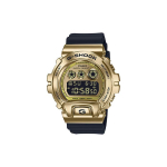 Casio Pilnai Metalinė Serija Trys Ciferblatai Atsparūs Vandeniui Iki 200 Metrų Kvarcinis Mechanizmas Nerūdijančio Plieno Apyrankė Vyri&scaron;ki Laikrodžiai Auksiniai GM-6900G-9PR Black Gold beige