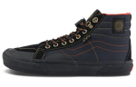Sk8 Spitfire Ratai x Sk8 Skate Vans-Hi Reissue 'Juodi Liepsnojantys' VN000D1EBFM 34.5