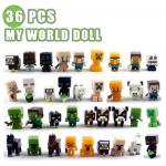 36 vienetų žaidimų tematikos miniatiūrinių figūrėlių torto papuo&scaron;imų rinkinys gimtadienio &scaron;ventėms Vaikų žaislai ir dovanos