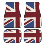 Pagal užsakymą pagaminti automobilio grindų kilimėliai Priekiniai ir galiniai rinkiniai Union Jack Mini Cooper 2007- R55 R56 R57 R60 R61 F54 F55 F56 F57 F60 Clubman