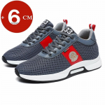 Nauji vyri&scaron;ki auk&scaron;tinantys sportbačiai Elevator Shoes Auk&scaron;tį didinantys batai vyrui Laisvalaikio Auk&scaron;čio vidpadis 6CM Sportiniai 37