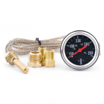AEF3-2Colių 52MM Mechaninis 12V Vandens Temperatūros Matuoklis 50-140℃/130-280℉ Vandens Temperatūros Matuoklis Automobilio Matuoklis Su Davikliu kaip parodyta spalva