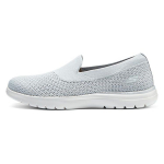 Skechers On-The-GO Flex Moteri&scaron;ki &Scaron;viesiai Pilki Žemi Slip-On Laisvalaikio Batai Tinklelio Tekstilė 138270-LTGY 37 white