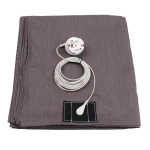 ESD Įžeminimo Nerūdijančio Plieno Pluo&scaron;to Laidžioji Įžeminimo Jungtis Įžeminimo Paklodė Plok&scaron;čia Patogiam Miegojimui Fitted Bed Sheet&216cm*216cm tamsiai mėlyna spalva