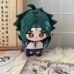 Genshin Impact Pliu&scaron;iniai žaislai Kazuha Xiao Scaramouche Venti Raiden Shogun Kaeya Anime figūrėlė Kim&scaron;tos lėlės Krep&scaron;io pakabukas Raktų pakabukas Dovana 10cm