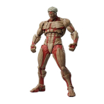 Bandai Attack on Titan Eren Yeager prie&scaron; &Scaron;arvuotąjį Titaną Veiksmo figūrėlė Amazing Yamaguchi Revoltech Anime Kolekcionuojamas daiktas Gerbėjų žaislai