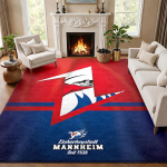 Adler Mannheim Kilimas Durų Kilimėlis Svetainei ar Miegamajam Apsauginis Kilimėlis Po Kėde Biuro Dekoras Kalėdinė Dovana Gimtadienio Dovana 80cmx120cm