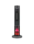 Elektrinis židinio tipo &scaron;ildytuvas su ventiliatoriumi Hausberg HB-8228NG, 2000 W, juodas
