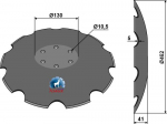Lemken Dantytas diskas 3490471, &Oslash;462