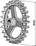 Volo žiedas Crosskill - &Oslash;350mm