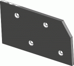 Lauko lenta 480x10, kairė