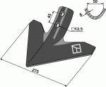Strėlinis noragas 275mm